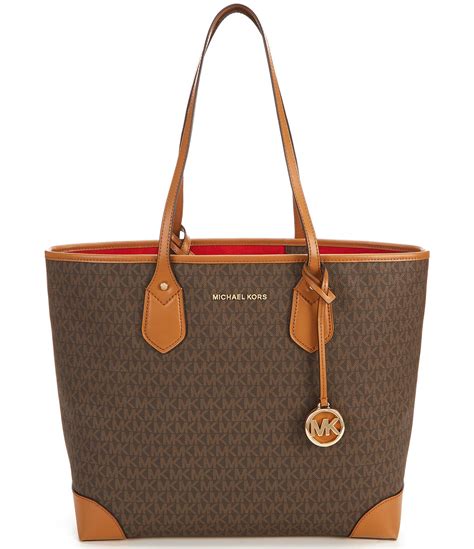 michael kors signature bag|michael kors large signature tote.